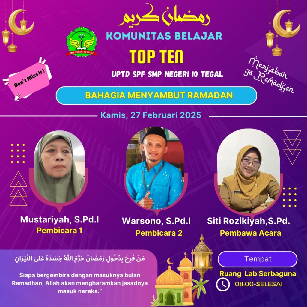 BAHAGIA MENYAMBUT RAMADAN kombel topten 1